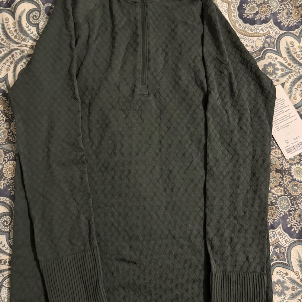 Lululemon Athletica Green Sweater